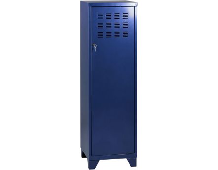 Armoire de rangement métal 1 porte (bleu nuit nacré) Armoire de rangement métal 1 porte (bleu nuit nacré)