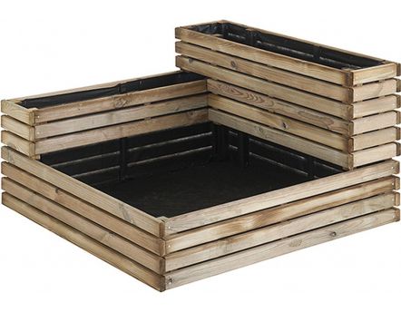 Carré potager Kub en pin