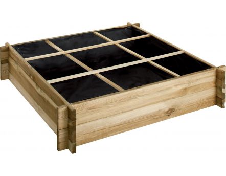 Carré potager à poser 9 cases Cardon