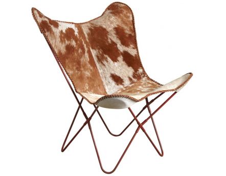 Fauteuil Papillon En Cuir