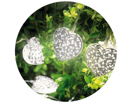 Guirlande led intérieur extérieur coeur (Coeur)