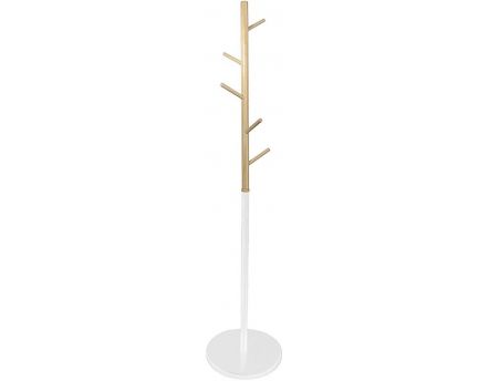 Porte Manteaux En Bois Miko 180 Cm Blanc