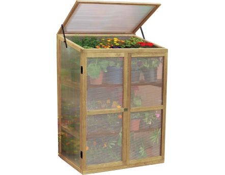 Serre de jardin en bois 110 cm