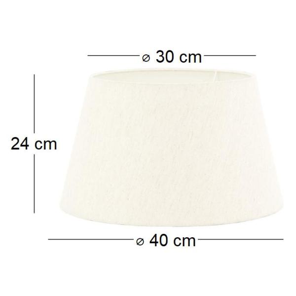 Abat-jour 40 x 24 cm - AUB-5243