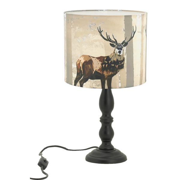 Abat-jour en coton Cerf - 39,90