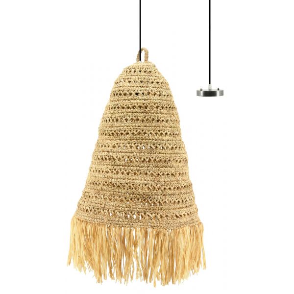 Suspension frange en raphia - AUBRY GASPARD