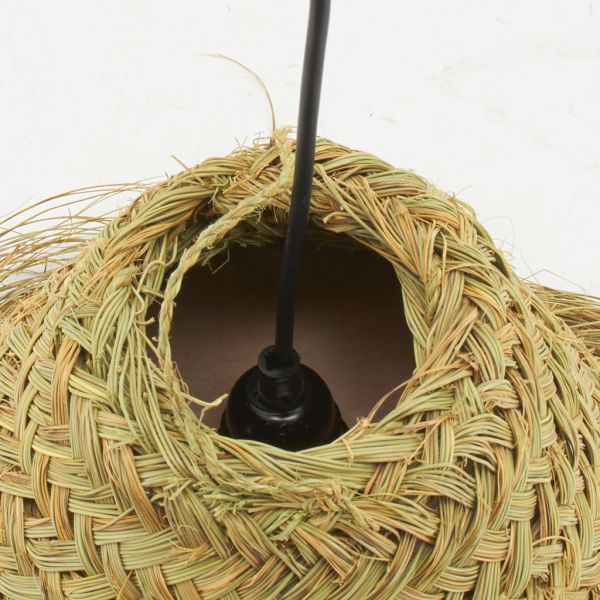 Abat-jour en jonc fin - 5