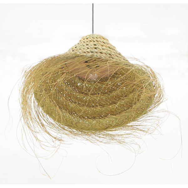 Abat-jour en jonc fin - 6
