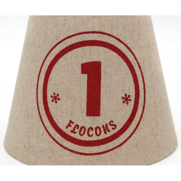 Abat-jour en lin et coton - 14,90
