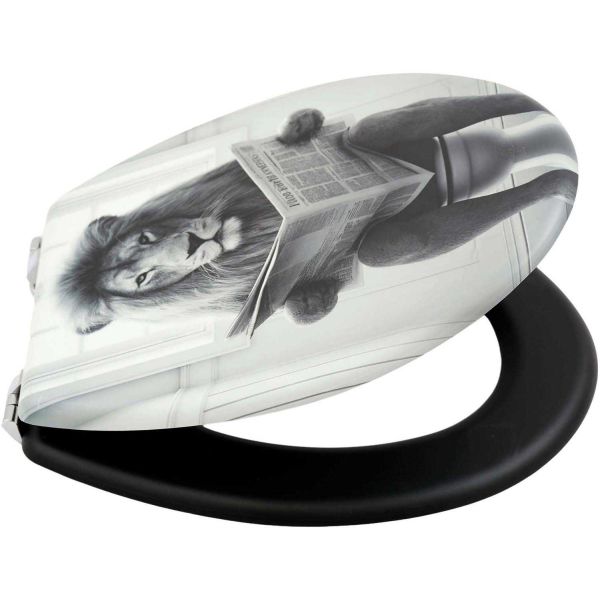Abattant WC original en PVC Animal Toilet - SIL