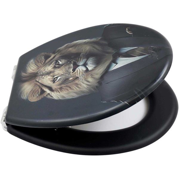 Abattant WC original en PVC Animal Toilet - SIL