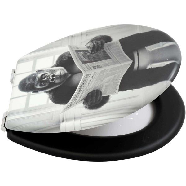 Abattant WC original en PVC Animal Toilet - SIL