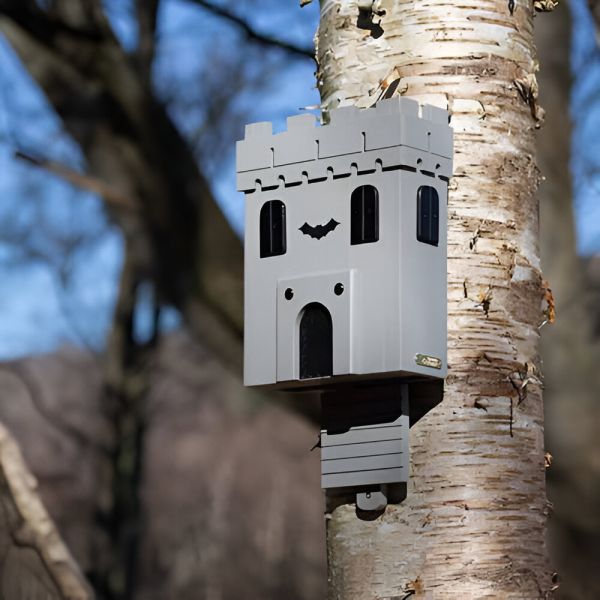 Abri château à chauve-souris en bois - Wildlife Garden 