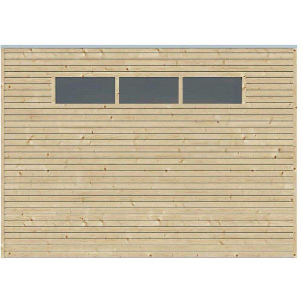 Abri de jardin 300 x 300 cm Qube - 7