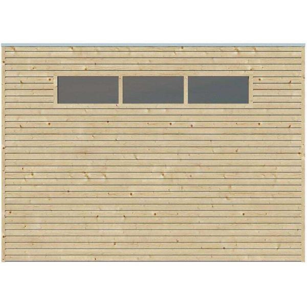 Abri de jardin 300 x 300 cm Qube - 5