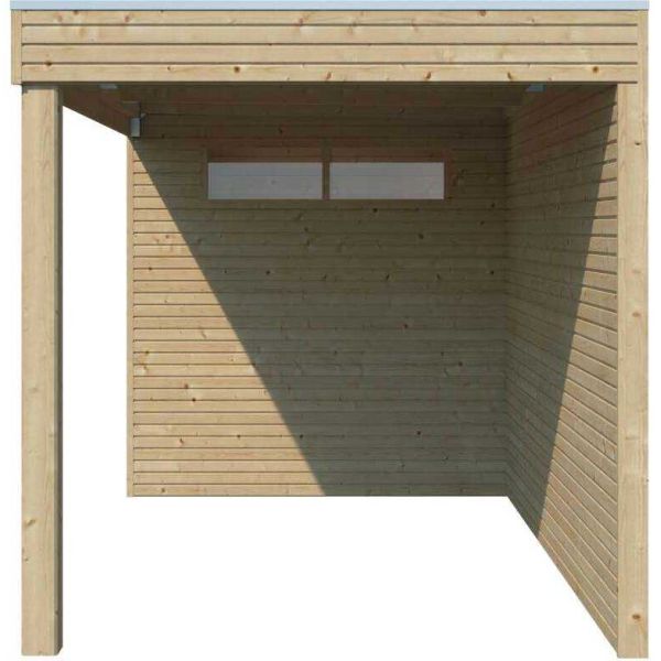 Abri de jardin 210 x 210 cm Qube - 3699