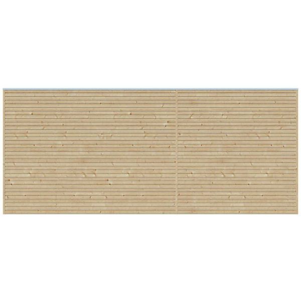 Abri de jardin 210 x 210 cm Qube - 6