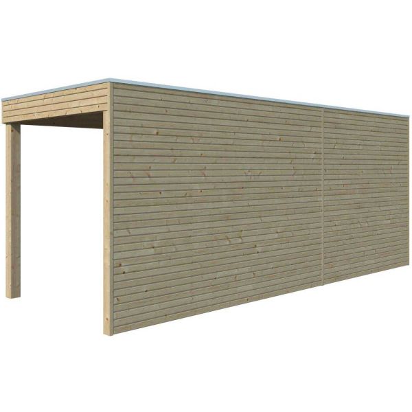 Abri de jardin 210 x 210 cm Qube - 5