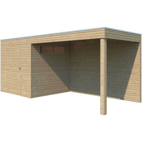 Abri de jardin 210 x 210 cm Qube - GAS-0307