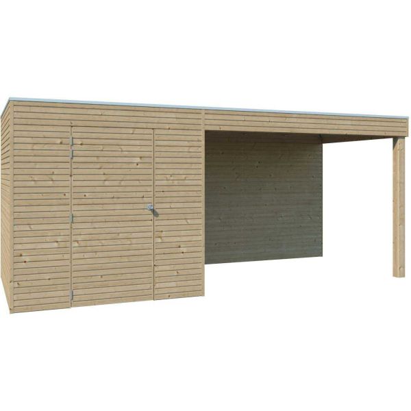 Abri de jardin 210 x 210 cm Qube