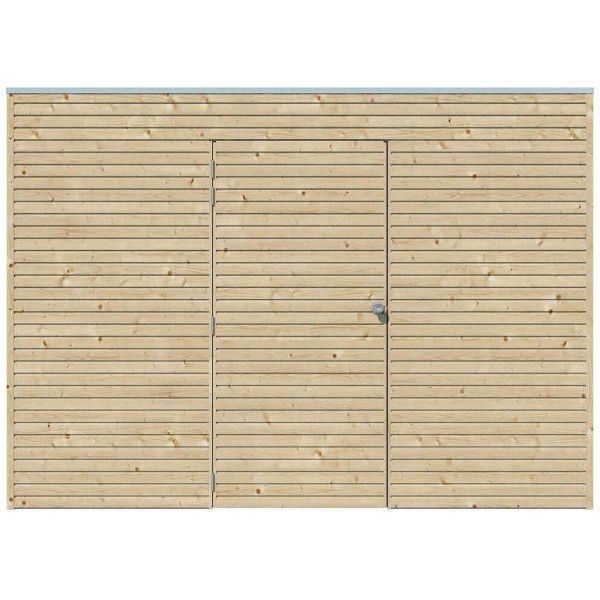 Abri de jardin 300 x 300 cm Qube - 3099