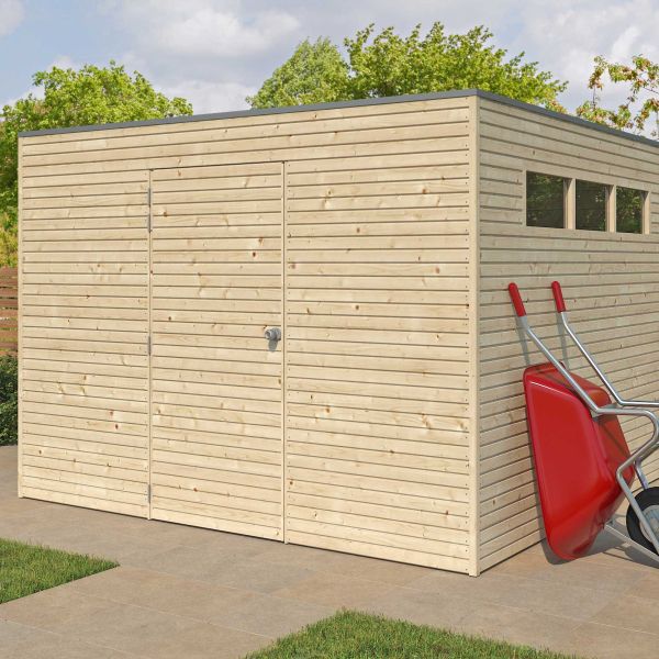 Abri de jardin 300 x 300 cm Qube - 8