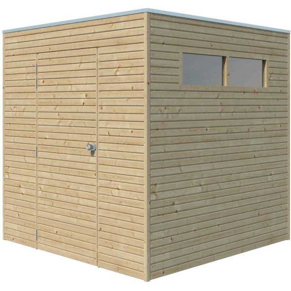 Abri de jardin 210 x 210 cm Qube
