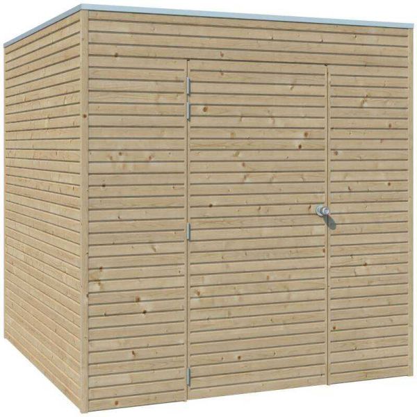 Abri de jardin 210 x 210 cm Qube - GAS-0305