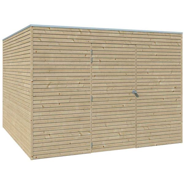 Abri de jardin 300 x 300 cm Qube