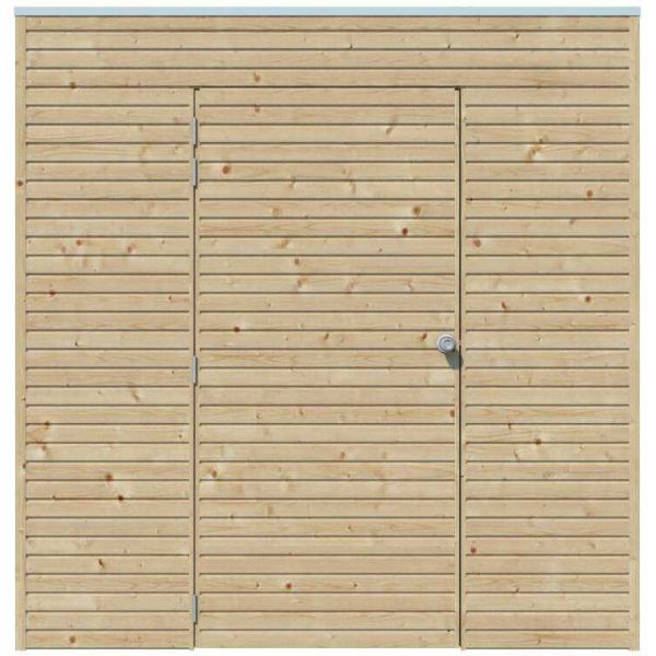 Abri de jardin 210 x 210 cm Qube - 7