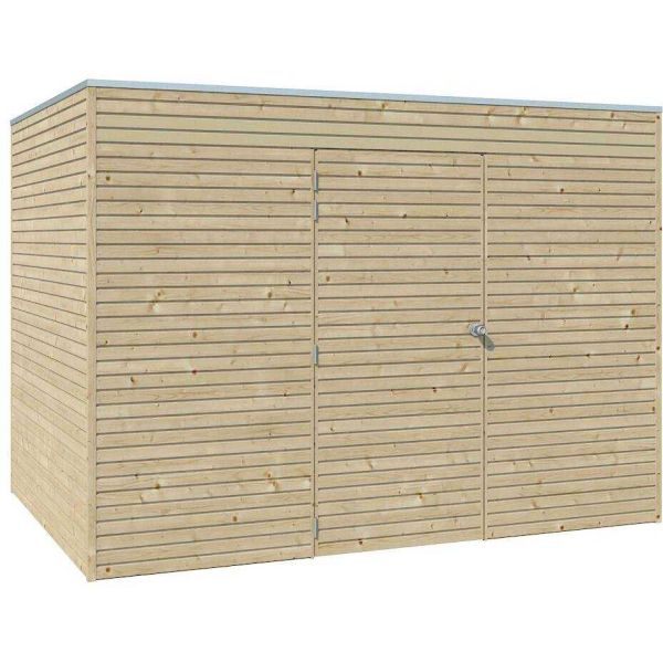 Abri de jardin 300 x 210 cm Qube