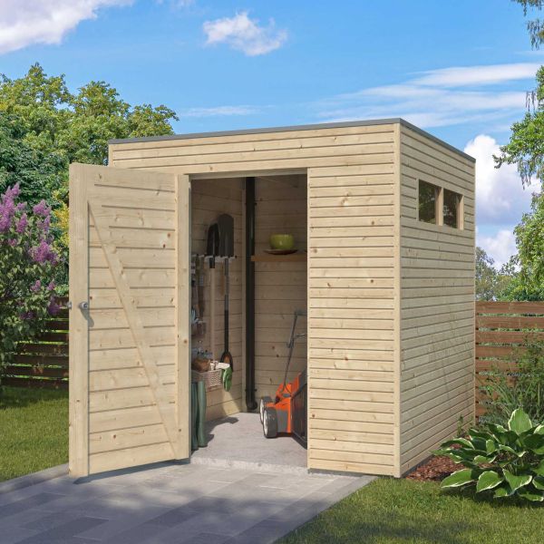 Abri de jardin 210 x 210 cm Qube - 8