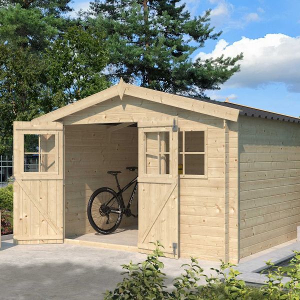 Abri de jardin en bois 7,35 m² Zurich - 8