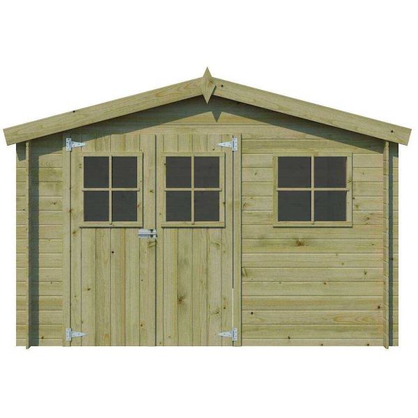 Abri de jardin en bois 7,35 m² Zurich - GAS-0303