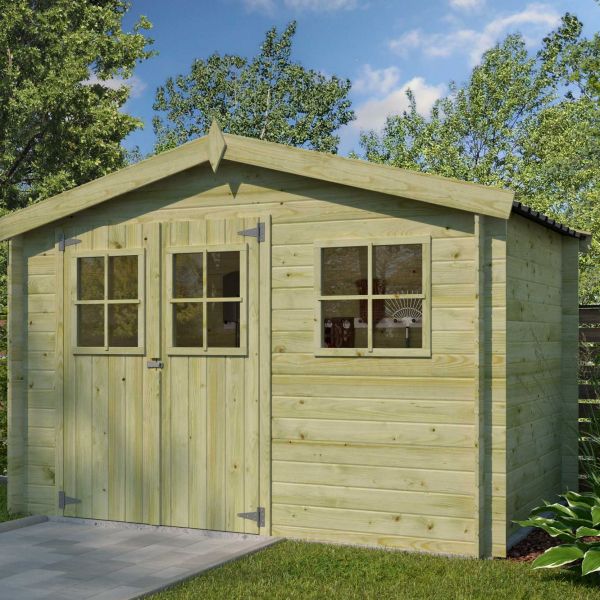 Abri de jardin en bois 4,91 m² Zurich - 8