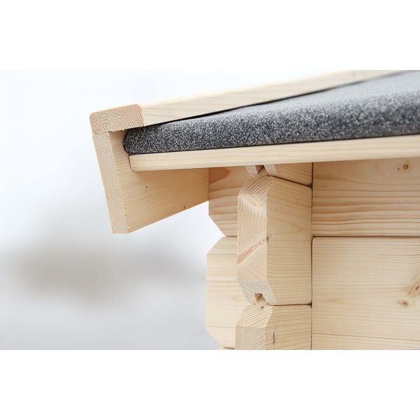 Abri de jardin en bois double pente Falun - 1629