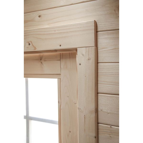 Abri de jardin en bois double pente Falun - 6