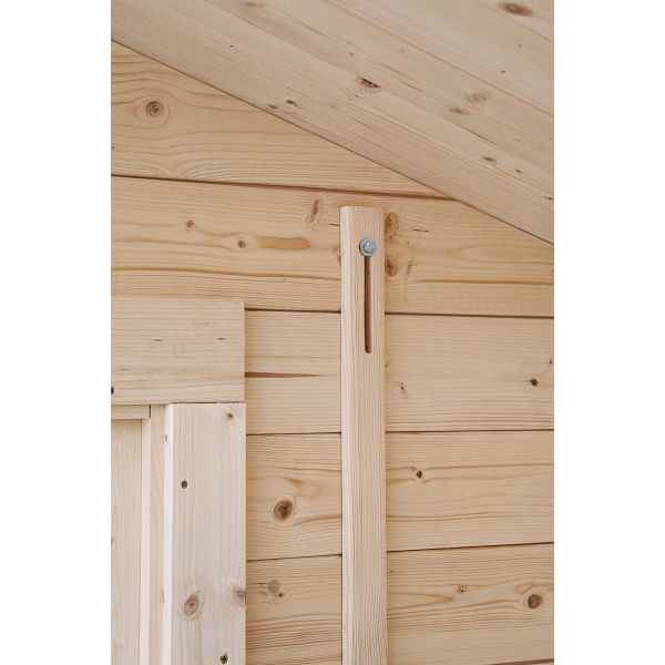 Abri de jardin en bois double pente Falun - 8