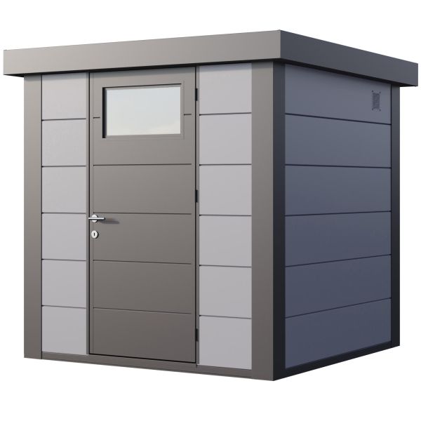 Abri de jardin moderne en acier porte simple 4,3 m² Eleganto 2121