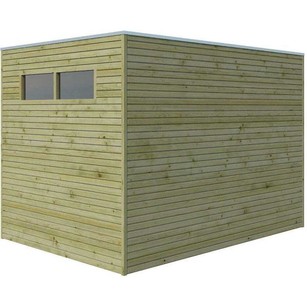 Abri de jardin traité 300 x 210 cm Qube - 5