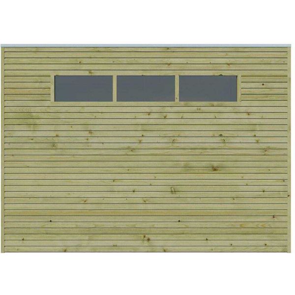 Abri de jardin traité 300 x 300 cm Qube - 2769