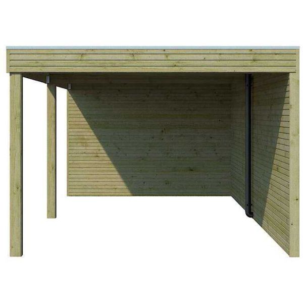 Abri de jardin traité 300 x 300 cm Qube - 5989