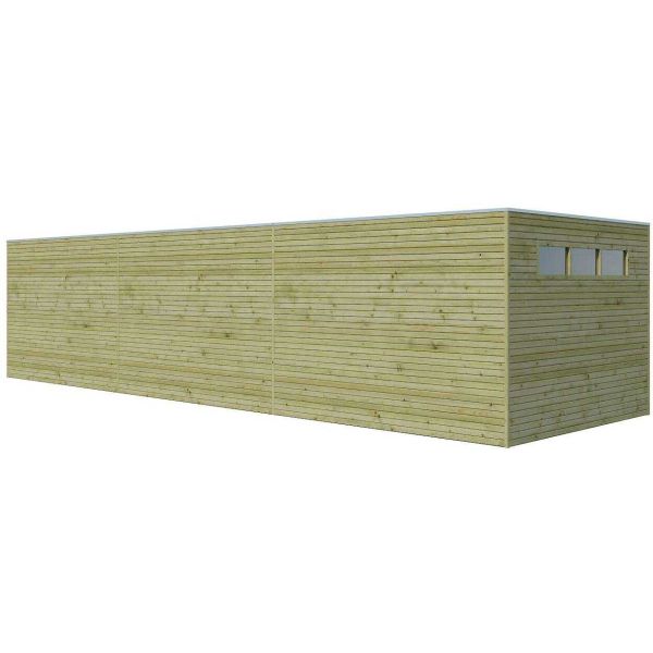 Abri de jardin traité 300 x 300 cm Qube - 7