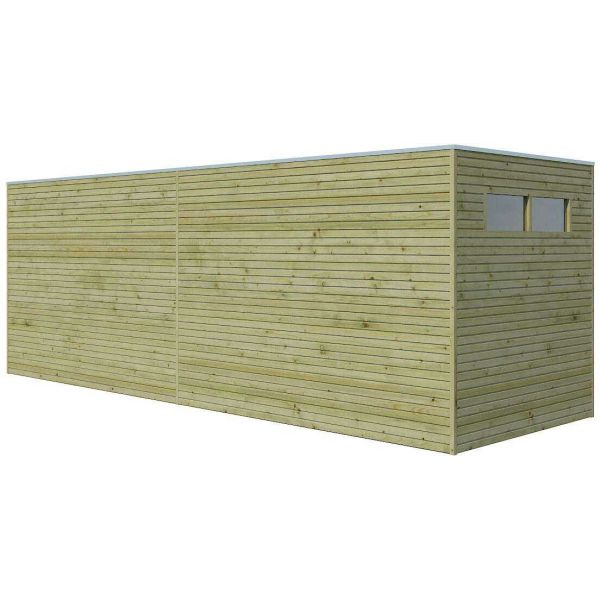 Abri de jardin traité 300 x 210 cm Qube - 7