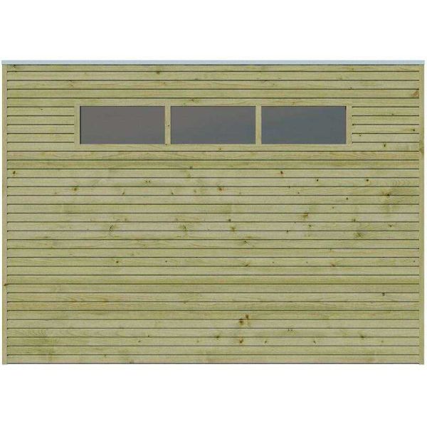 Abri de jardin traité 300 x 300 cm Qube - 8