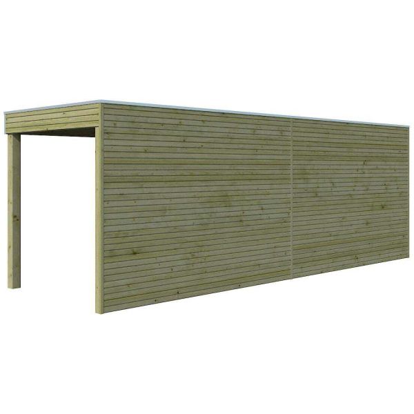Abri de jardin traité 300 x 210 cm Qube - 5