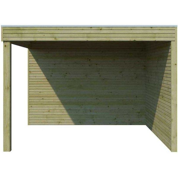 Abri de jardin traité 300 x 300 cm Qube - 4899