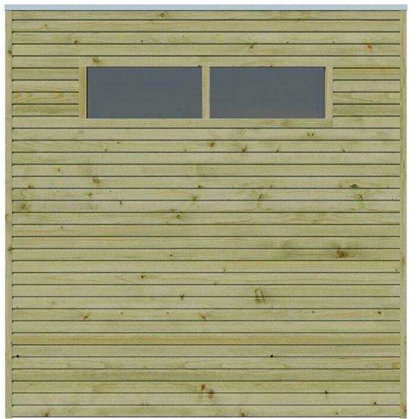Abri de jardin traité 300 x 210 cm Qube - 2819