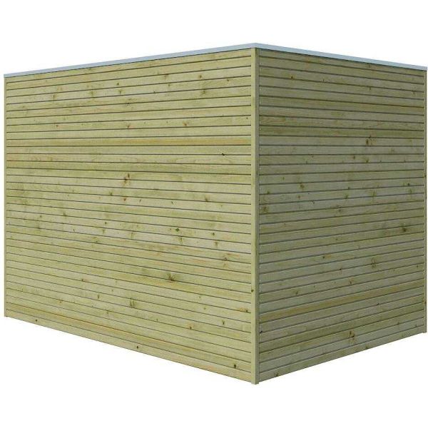 Abri de jardin traité 300 x 210 cm Qube - 7