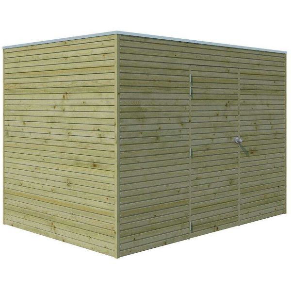 Abri de jardin traité 300 x 210 cm Qube